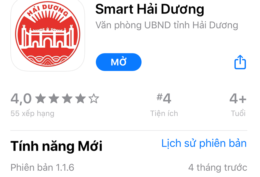 Times of download, use of Smart Hai Duong double after seven days